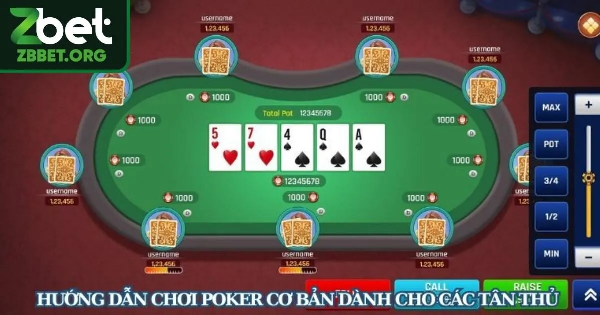 Bỏ túi mẹo win Game bài Poker 